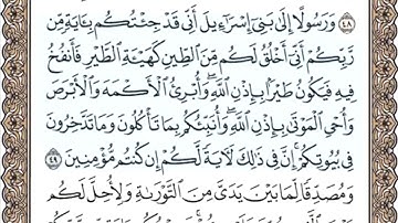 الصفحة السادسة والخمسون ( 56/604) محمد المنشاوي - الختمة المرئية بالصفحات للقرآن الكريم