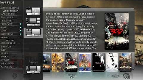 XBMC Aeon Vertical Menu update 4.august 09