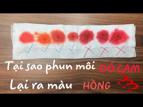 Video Tại sao phun môi không lên được tông cam??? | Học phun... - youtube