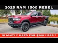 2025 Ram 1500 Rebel 3.0L (Pre-Owned) - Slightly Used Ram 1500 for $20k less? POV Review & Test Drive