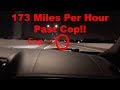 Passing a cop at 170mph and running they got away 200mph attempt