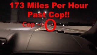 Passing a Cop at 170+MPH and RUNNING!! THEY GOT AWAY! (200MPH Attempt) Resimi