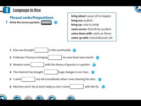 Action 10th grade. Language in use for the unit 1 - YouTube