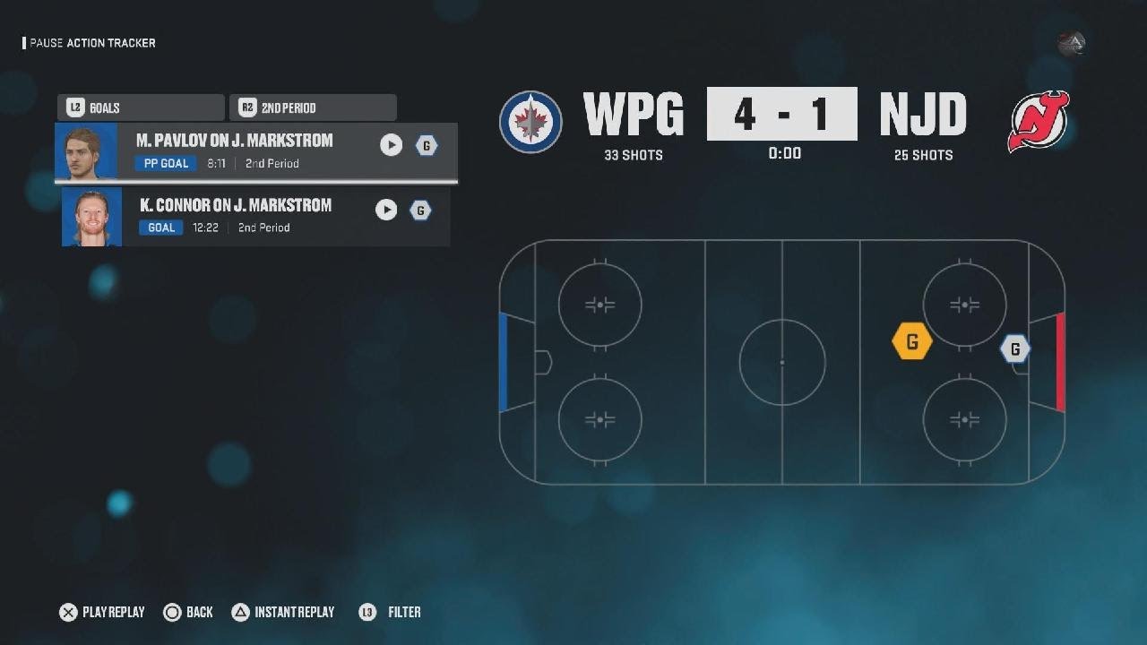 NHL 25  сезон 2, 1 матч