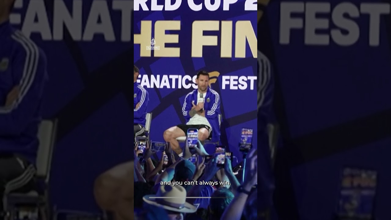 Messi reflects on pressure and competition ahead of World Cup final | AJ Shorts