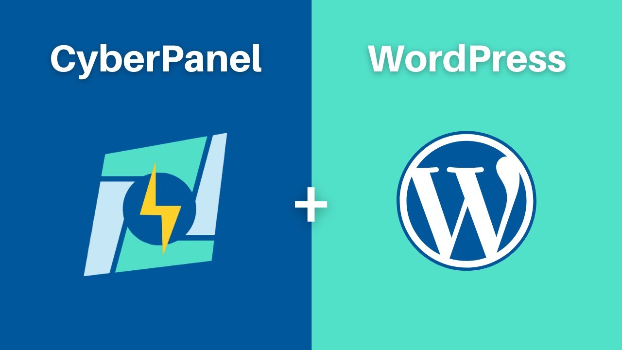 Wordpress ssl. CYBERPANEL install. CYBERPANEL logo.