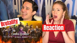 Mortal Kombat 11 All Brutalities Reaction