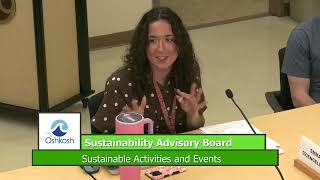 Oshkosh Sustainability Advisory Board 6/1/26