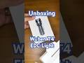 Unboxing Wuben T4 EDC Flashlight #Wuben #WubenT4 #tacticalflashlight