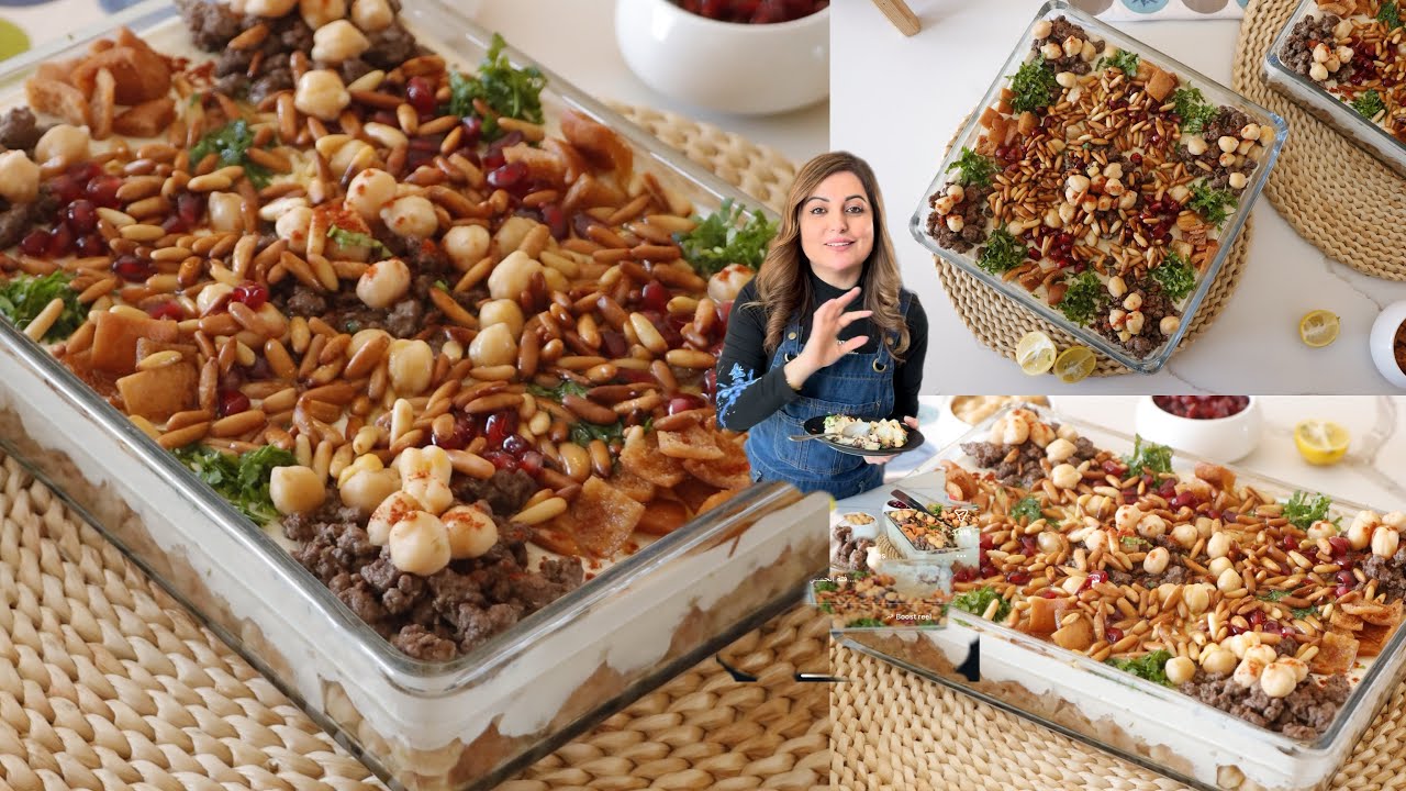 وصفتي المعتمدة للفتة الحمص 😋😋Chickpeas fatteh