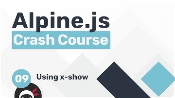Alpine.js Crash Course #9 - Showing a Modal with x-show
