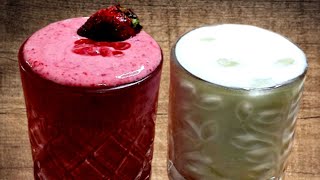 6 मिनट मे मशहूर पंजाबी स्ट्रॉबेरी लस्सी Famous Amritsari Lassi Strawberry Lassi Recipe summer drink