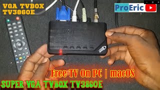 Comment Installer Un Combo Tv Super Vga Tv Box Tv3860E