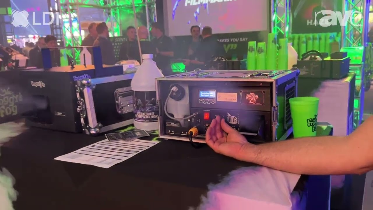LDI 2023: Froggys Fog Showcases Titan HT6 Haze Machine
