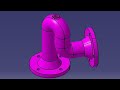 BEND PIPE DESIGN CATIA V5 TUTORIAL.