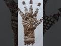 Beautiful Mehandi Design 🥰 | New Design | #henna #handmehndi #mehandi