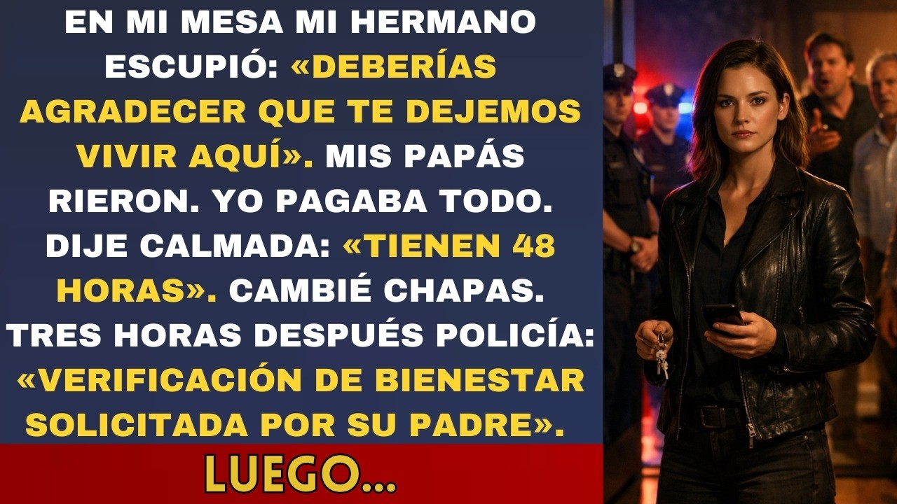 MI FAMILIA VIVÍA EN MI DEPARTAMENTO SIN PAGAR: «DEBERÍAS AGRADECER» EL DETECTIVE: «SU HERMANO USÓ SU