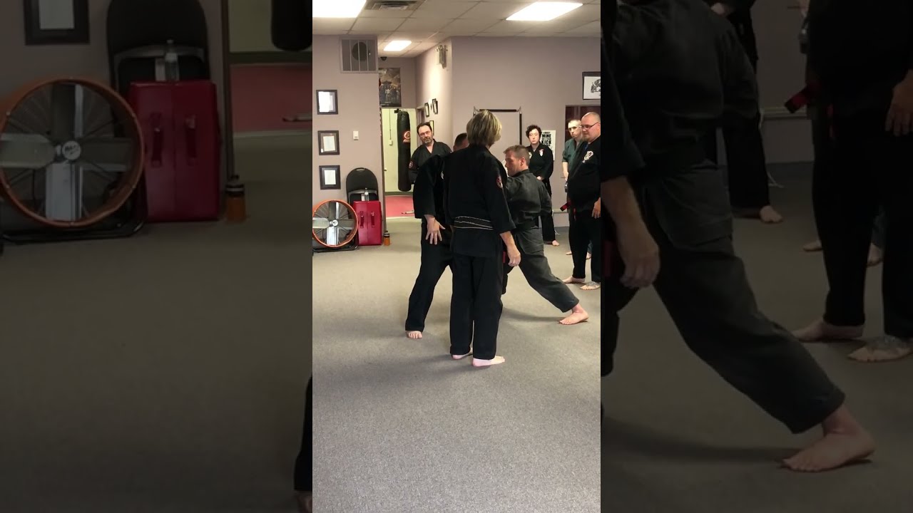 KENPO Short Form 3 Techniques With Master Larry Tatum and Jamie Seabrook