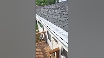 its got that new construction look | the gutter guy #subscribe #shorts #gutters #rain