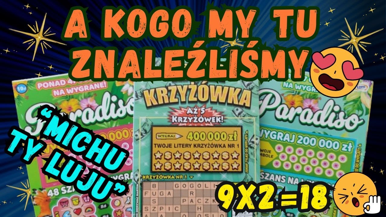 [Zdrapki Lotto] #496 👊🎈💥MICHU... CO Z CIEBIE WYROŚNIE?💥🎈👊 @JanNowak-j2v ❤️❤️❤️