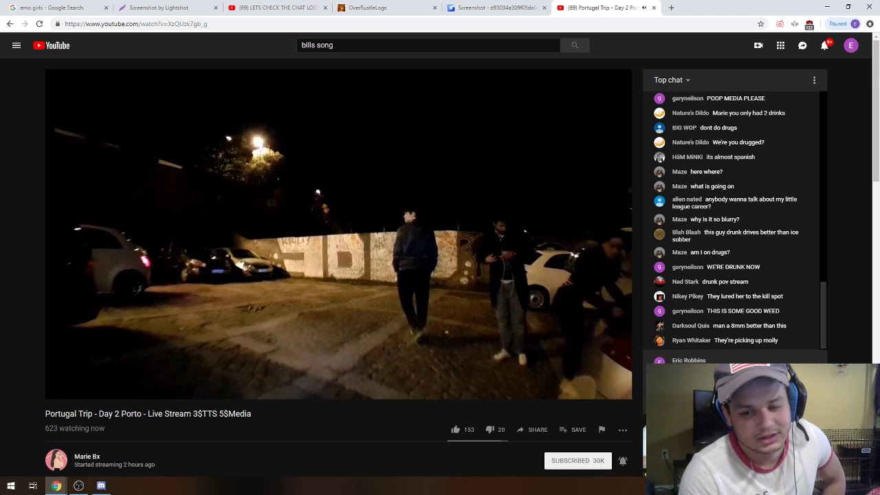 Erobb checks in on Marie.