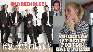 REACTION! VoicePlay (ft Scott Porter), Halo Theme 😇 #VoicePlay #ScottPorter #Halo #ALittleMoreOfLisa