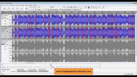 How to remove vocals from a song in Audacity & keep the low end strong   uncommon 2nd step