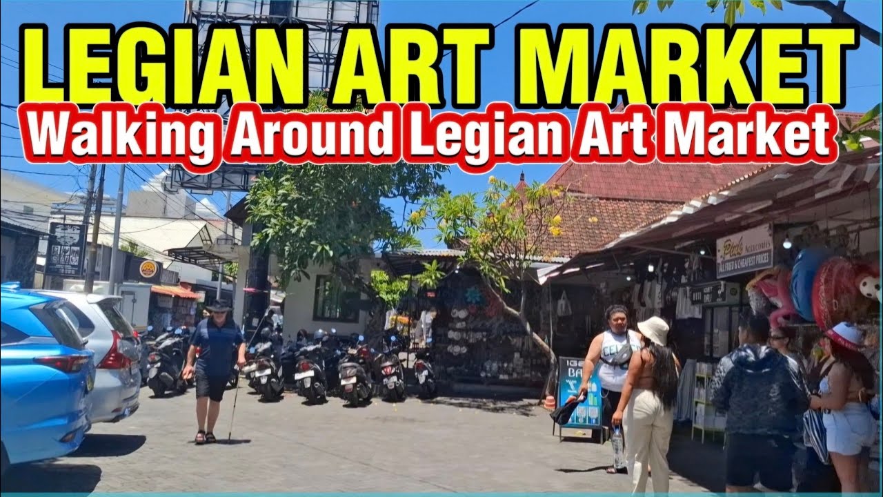 ЛЕГИАН ХУДОЖЕСТВЕННЫЙ РЫНОК || Прогулка по арт-рынку Легиана | Остров Бали