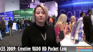 CES 2009: Creative's VADO HD Video Camera [HD]