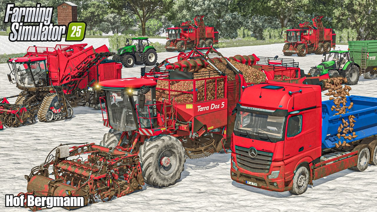 Hard Work in the Fields – Sugar Beet Harvest Season | HOF BERGMANN | Farming Simulator 25