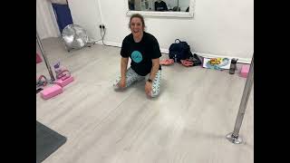 Middle Splits. Swim Through