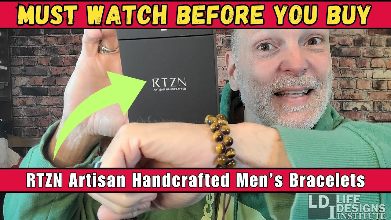 Paul's Picks: RTZN Men’s Bracelet: Jewelry? No—Armor for Your Wrist. 💥🧿 What an amazing bracelet!