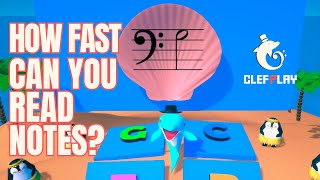 Test Your Music Note Reading Speed with Clef Play - for FREE! screenshot 1