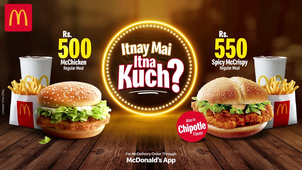 McDonald's Itnay Mai Itna Kuch - YouTube