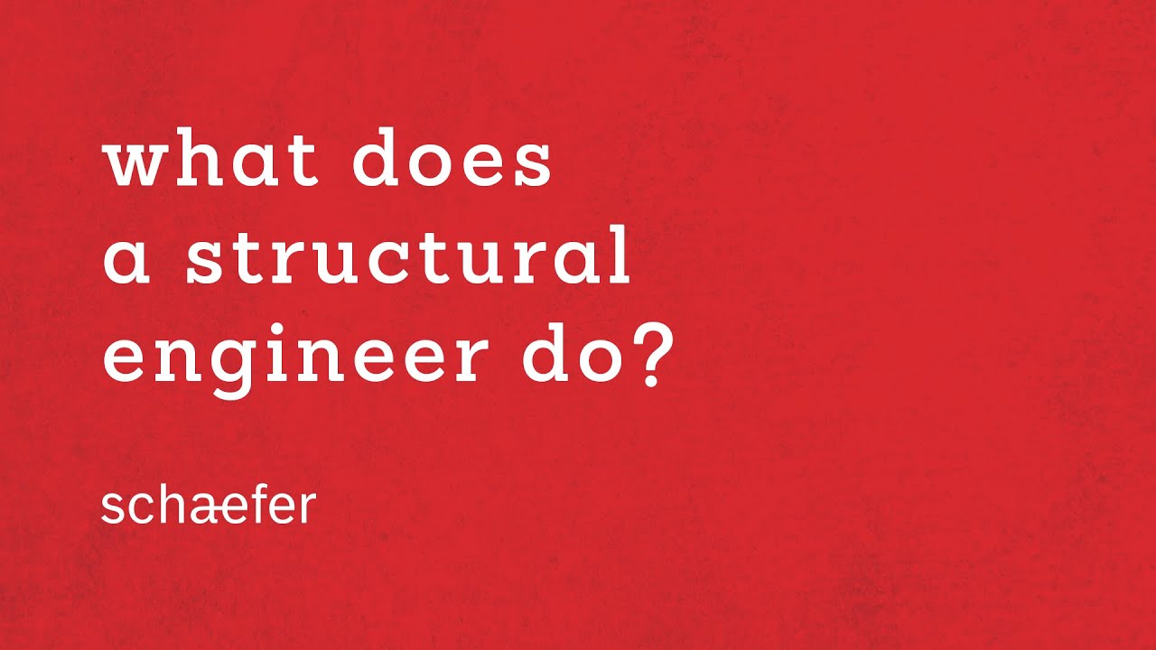 What Does A Structural Engineer Do? - YouTube