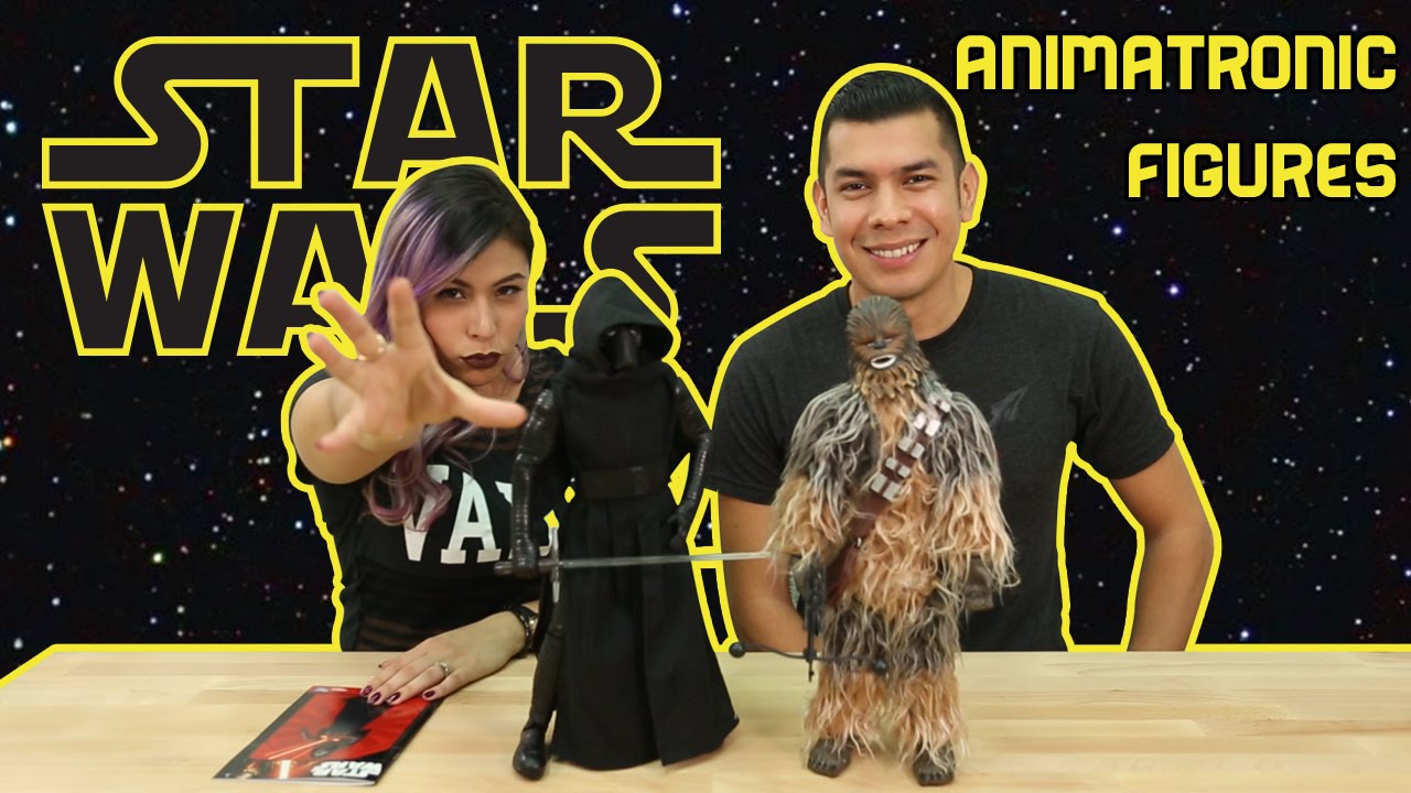 Star Wars Animatronic Figures - KYLO REN & CHEWBACCA