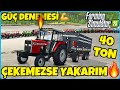 40 TON YÜKÜ DİK RAMPADAN ÇIKARMAYA ÇALIŞTIK❗️ SONUÇLARA BİZ BİLE ŞAŞIRDIK 😱 FARMING SİMULATOR 25 