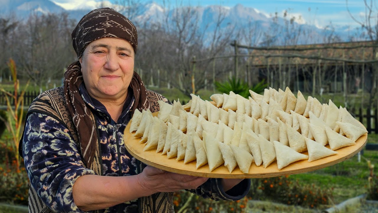 Off-Grid Living Family / Traditional Cooking Silent Vlog / Eating Show Village Food