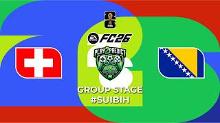 [WORLD CUP 2026] SWITZERLAND vs BOSNIA AND HERZEGOVINA – GROUP STAGE (GROUP B) 2025/26
