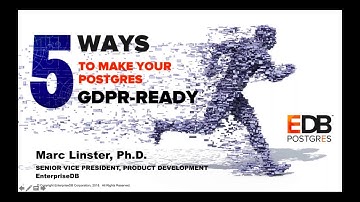 5 Ways to Make Your Postgres GDPR ready