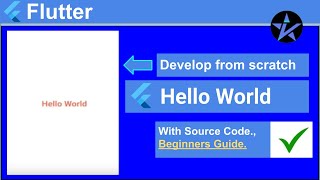 Flutter Tutorial | hello world in flutter