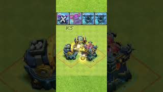 All pekka vs multi gear defence #ks #mrkanhasabat #shorts #reels #gaming #coc #like #share #comment