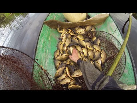 Рыбалка фитилями, ловим карася