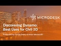 Webinar - Discovering Dynamo: Best Uses for Civil 3D