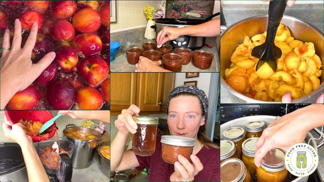Preserving Peaches | No-Waste Methods! 🍑🍑🍑