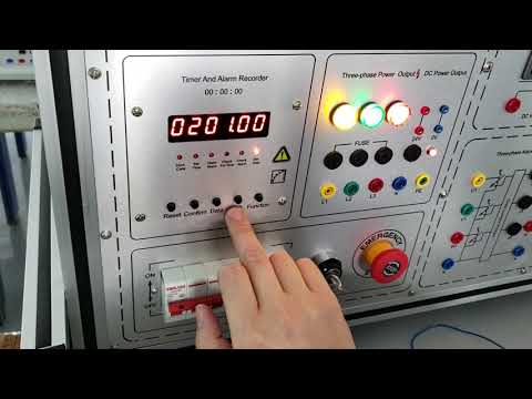 DLWD-DJ21 Electric Motor and Transformer Experimental Set Power off timely training