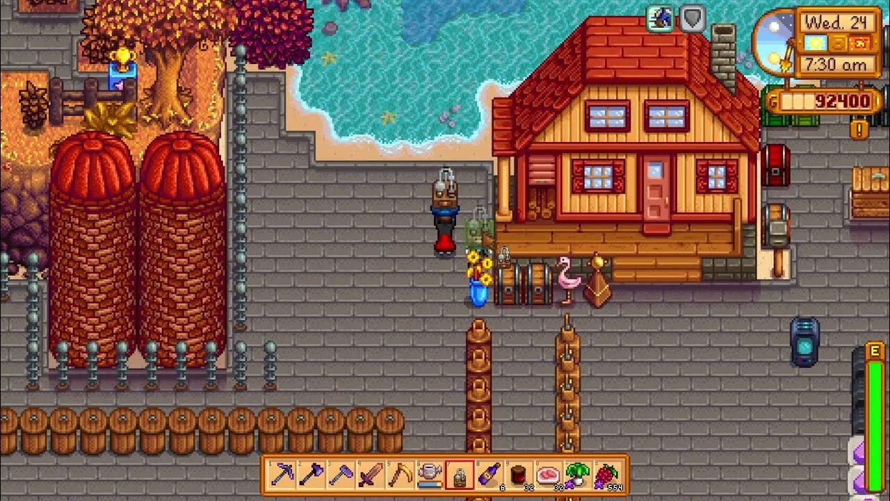 How to make Truffle Oil for Lewis or someone else Stardew Valley 1.5