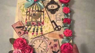 Shabby Chic Altered Canvas