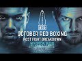 AJ vs USYK Post Fight Breakdown - October Red, Xavier Miller & Hosea Stewart #OctoberRedLive