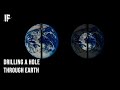 Imagine Drilling a Hole Through Earth